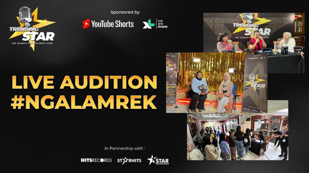 Keseruan Live Audisi Ajang Trending Star di Kota Malang, Peserta Sajikan Penampilan Memukau