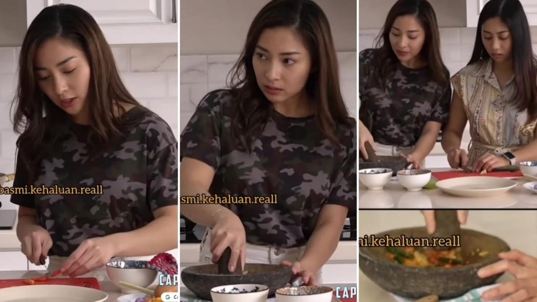 Viral Nikita Willy Bikin Konten Ngulek Bumbu Seblak, sang Adik: Bisa Caranya Gak Sih?