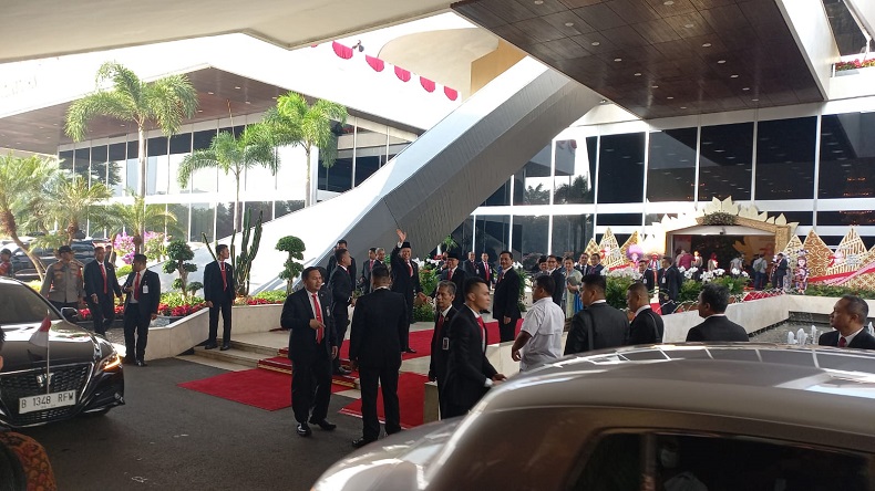 Ketua MPR hingga Panglima TNI Tiba di Gedung Nusantara, Hadiri Sidang Tahunan