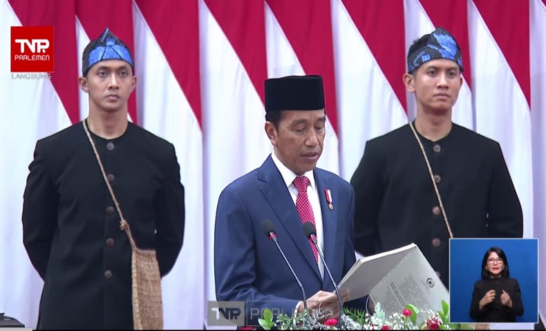 Presiden Jokowi Proyeksi Pertumbuhan Ekonomi RI 2024 Sebesar 5,2 Persen, Inflasi 2,8 Persen