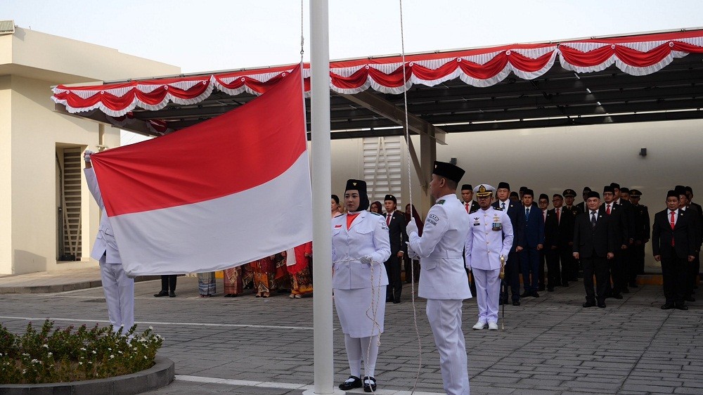 Meriahnya HUT Ke-78 RI di UEA, dari Beragam Lomba hingga Merah Putih Tampil di Burj Khalifa