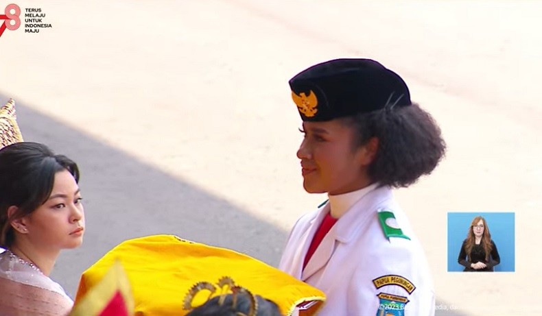 Sosok Lilly Indriani Suparman Wenda, Pelajar SMAN 1 Wamena Pembawa Bendera Merah Putih