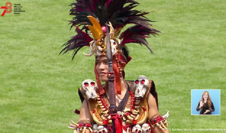 Kaesang Pakai Baju Adat Minahasa, Juara ke-4 Kostum Terbaik HUT RI di Istana