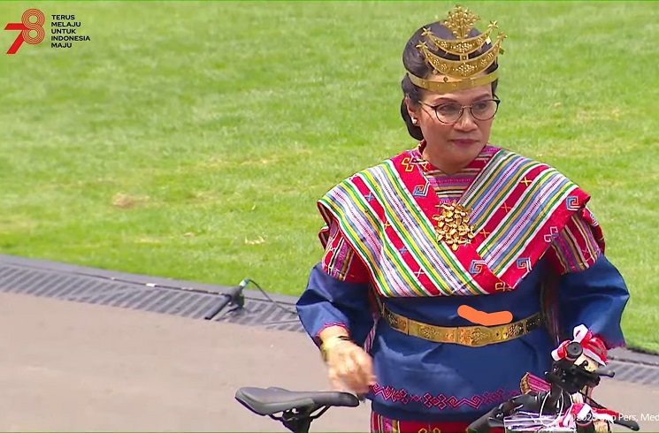 Menang Busana Terbaik di HUT ke-78 RI, Sri Mulyani: Enggak Sia-sia Dandan Spesial