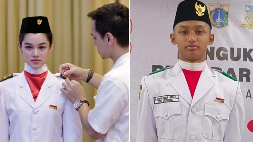 Deretan Anak Artis Jadi Paskibraka, Nomor 2 Blasteran Cantik Belanda