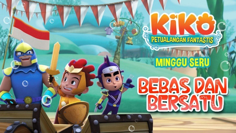 Minggu Seru Bersama KIKO di Episode Bebas dan Bersatu