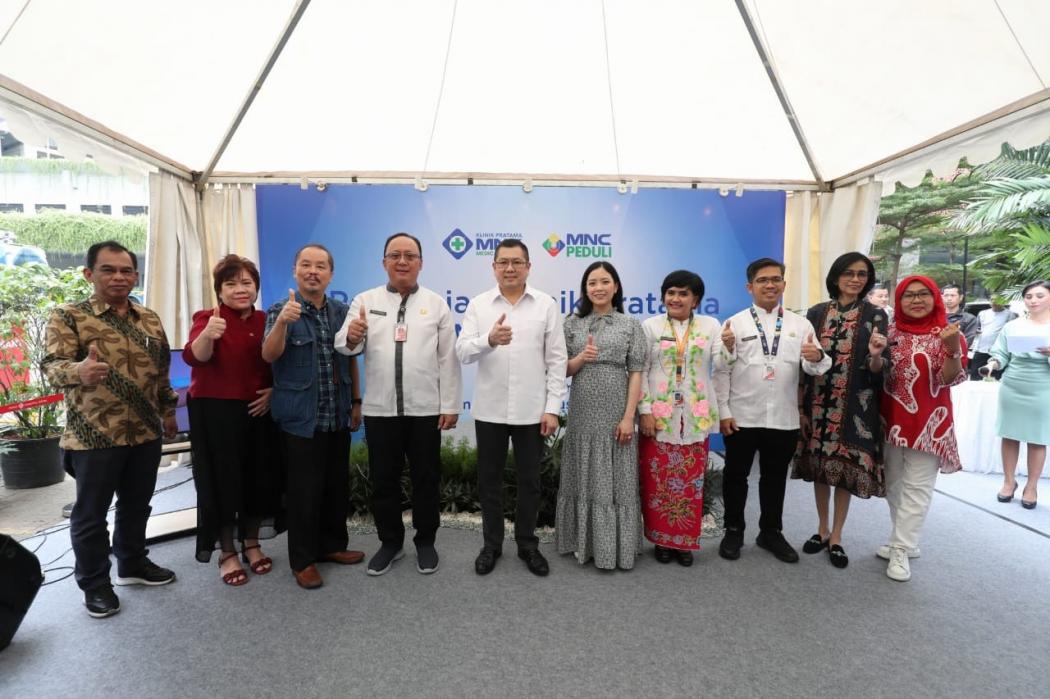 Tinjau Klinik Pratama MNC Medical Center, Hary Tanoeseodibjo Janji Tingkatkan Fasilitas dan Layanan Kesehatan