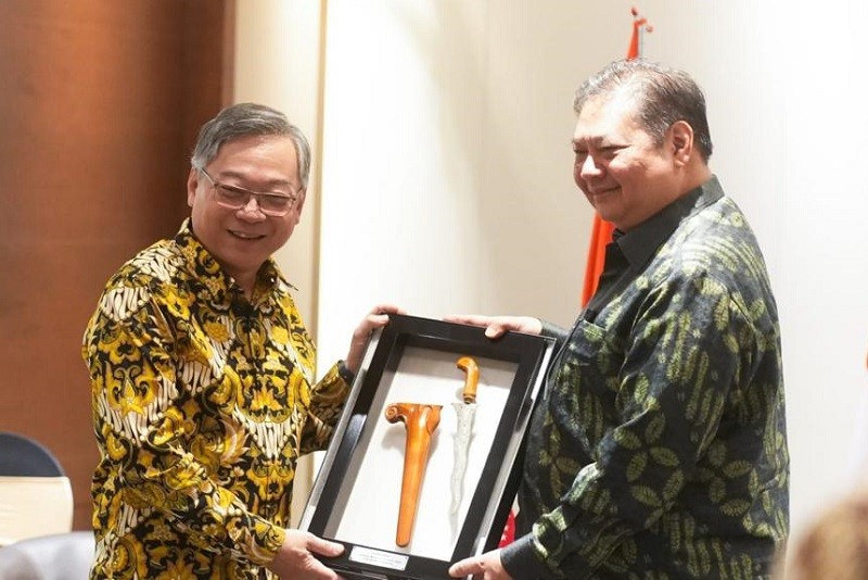 Perkuat Kerja Sama Ekonomi Indonesia-Singapura, Menko Airlangga Tekankan Pentingnya Terobosan dan Inovasi 