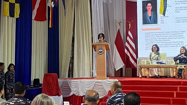 Susaningtyas Kertopati Sampaikan 6 Program Akselerasi yang Perlu Dilakukan TNI AL