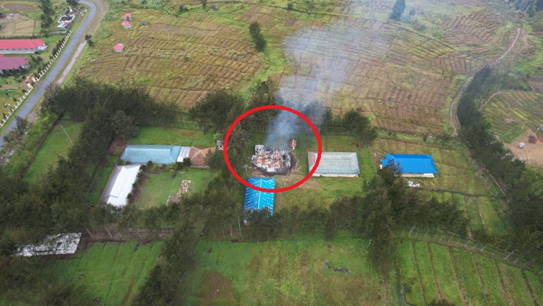 KKB Berulah Lagi, Bakar Bangunan Perpustakaan SMAN 1 Ilaga