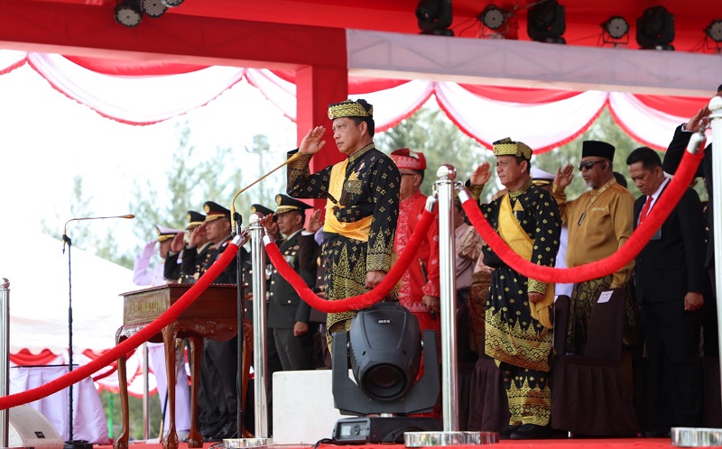 Mendagri Tito Karnavian Pimpin Upacara HUT RI di Kabupaten Natuna, Simbol Kedaulatan di Perbatasan