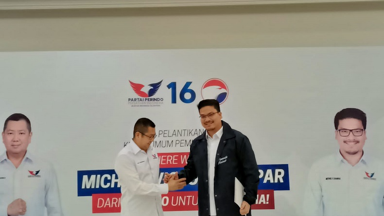 Michael Victor Sianipar Dilantik Jadi Ketum Pemuda Perindo, Sudah Saatnya Anak Muda Bergerak