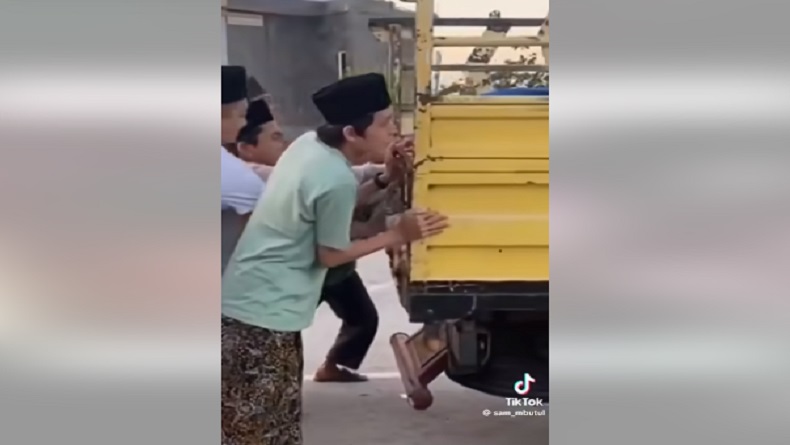 Cerita Kocak Gus Iqdam Disuruh Dorong Truk saat Ngopi di Rest Area Sragen