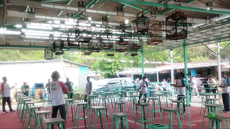 Semarakkan HUT ke-78 RI, Baja Perindo Jakarta Gelar Lomba Kicau Burung di Kemayoran