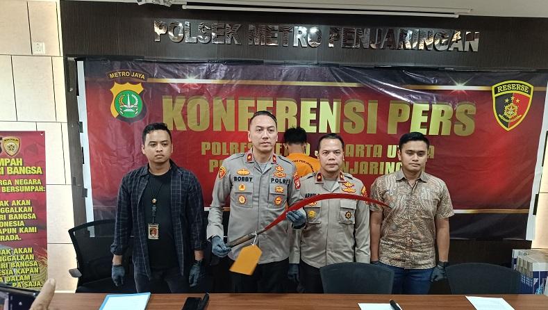 Polisi Tangkap Pembacok Pemuda hingga Tewas saat Dibonceng Motor di Penjaringan