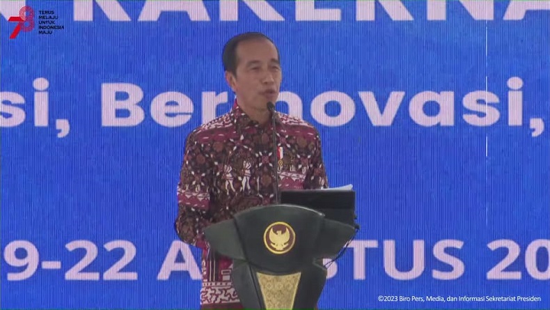 Jokowi Minta Jangan Sikut-sikutan, Tak Boleh Ada Perpecahan Setelah Tahun Politik