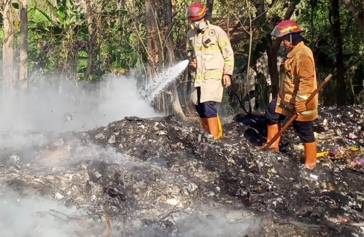 Kasus Kebakaran di Bantul Melonjak, Sampah Jadi Pemicu
