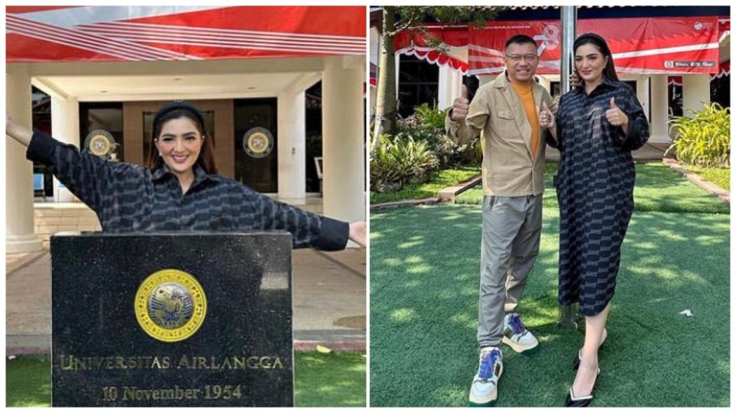 Begini Gaya Ashanty Jadi Mahasiswi Baru Ditemani Anang Hermansyah, KD: Aku Doakan Sukses