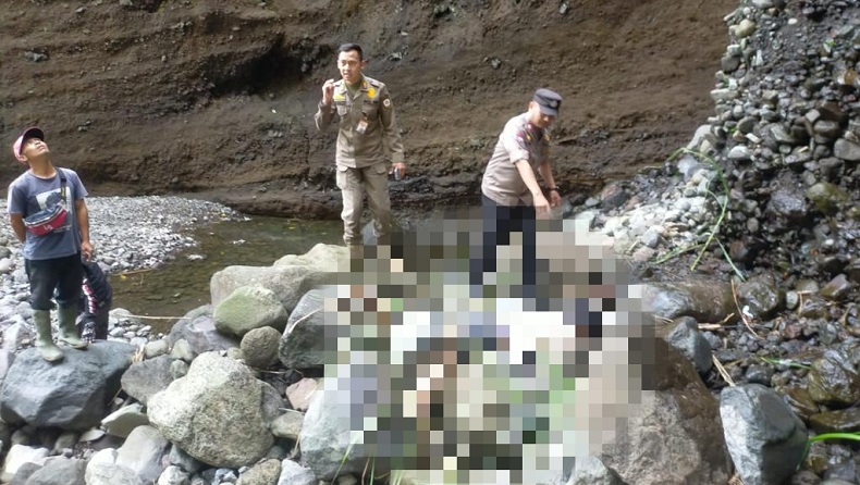 Geger, Mayat Pria Tanpa Identitas Ditemukan di Sungai Ciapus Bogor