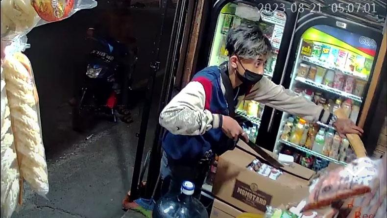 Viral Remaja Palak Pemilik Toko Kelontong di Cigadung Bandung, Polisi Buru Pelaku