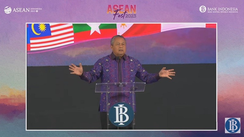 Buka ASEAN Fest 2023, Gubernur BI Ungkap Rahasia Kinerja Cemerlang Ekonomi Indonesia  