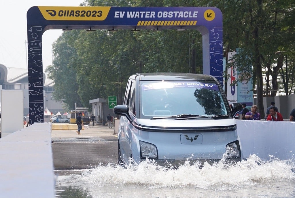 Mobil Listrik Air EV Jadi Produk Terlaris Wuling Selama GIIAS 2023