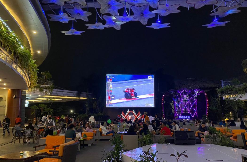 Vision+ Kembali Adakan Nobar MotoGP, Disambut Antusiasme Masyarakat
