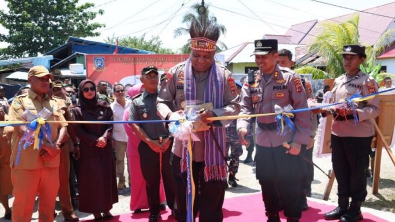 Polres Sarmi Kini Punya Mako Satpolairud, Diresmikan Langsung Kapolda Papua