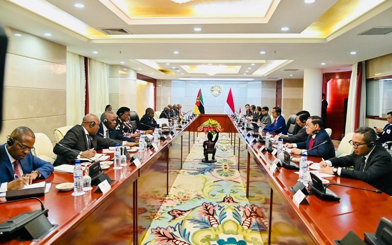 Presiden Jokowi Ungkap Perdagangan Indonesia-Mozambik Naik Signifikan sejak 2022