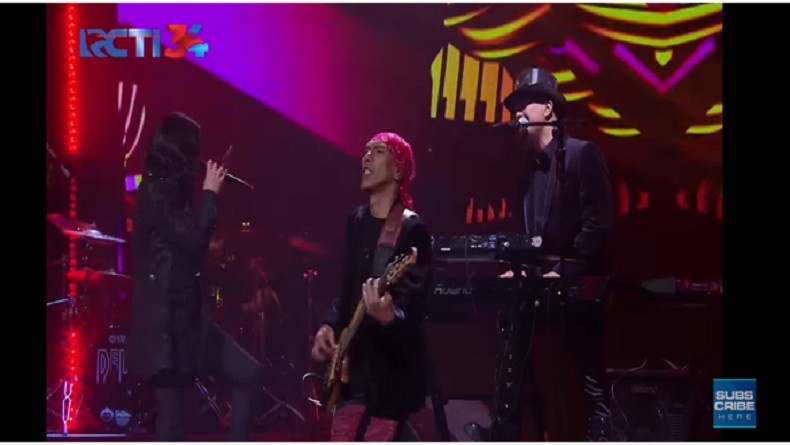 Intip Gaya Ahmad Dhani di HUT RCTI Ke-34, Nyentrik Pakai Steampunk Top Hat