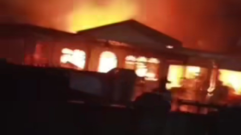 Pilu, Pesta Pernikahan di Langkat Berujung Duka, Rumah Pengantin Terbakar Buat Tamu Panik