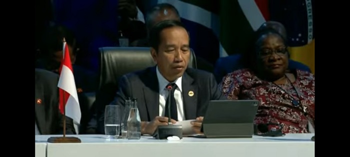 Bicara di KTT BRICS, Jokowi Tegaskan Hilirisasi Tak Boleh Dihalangi