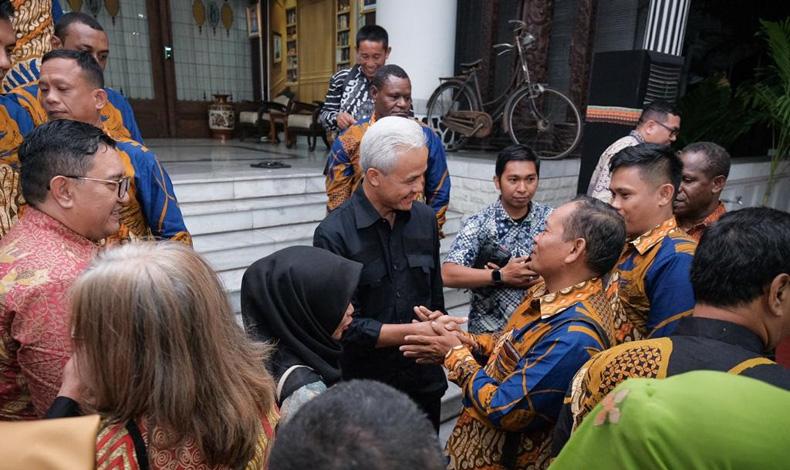 Temui Ganjar, Pemprov Papua Selatan dan Dinsos Luwu Belajar Penanganan Kemiskinan Ekstrem 