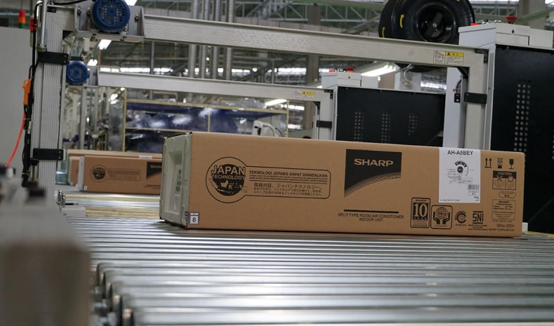 Buka Pabrik Baru di Karawang, Sharp Targetkan Produksi 1,2 Juta Unit AC per Tahun