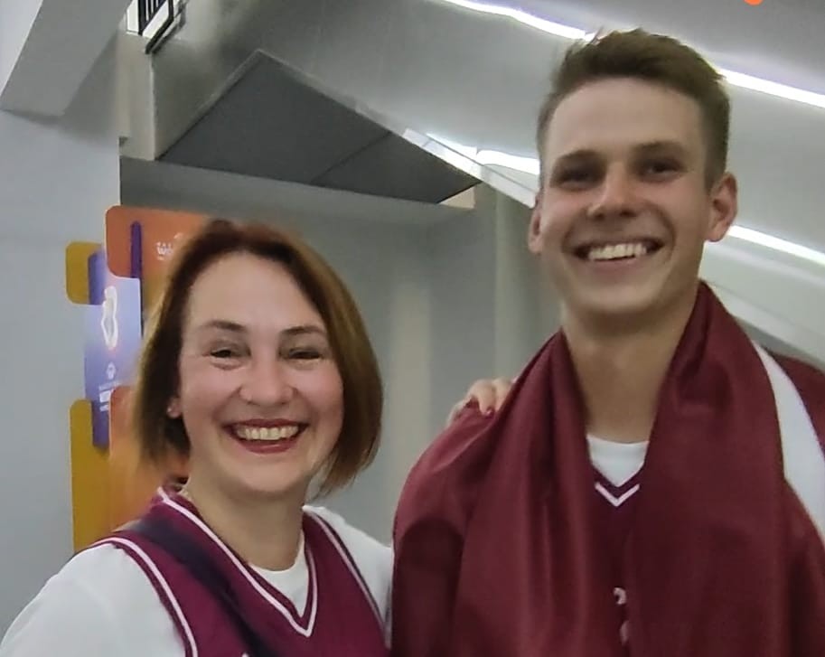 Totalitas! Fans Timnas Basket Latvia Ini Rela Terbang 20 Jam Demi Nonton FIBA World Cup 2023 Jakarta