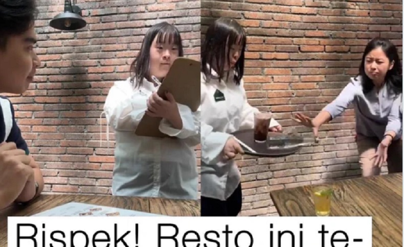 Viral Resto di Surabaya Ajak Orang-Orang Berkebutuhan Khusus dan Down Syndrome Jadi Pelayan 