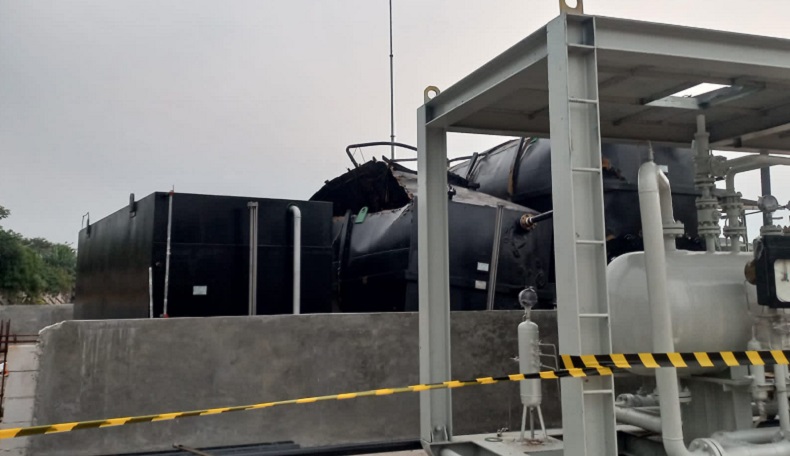 Tangki di Sumur Gas Jatisampurna Bekasi Meledak, 1 Orang Tewas