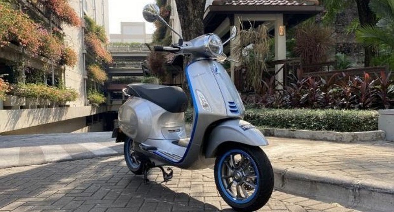 Motor Listrik Vespa Eletrrica Dijual Rp198 Juta, Siapa yang Mau Beli?