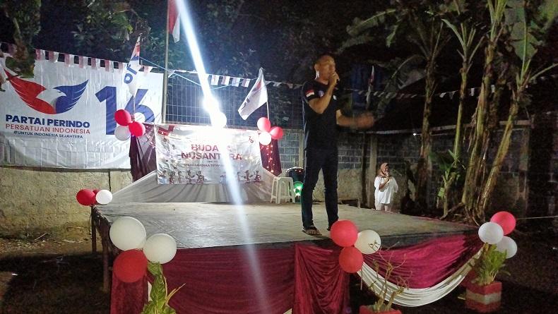 Baja Partai Perindo Gelar Pentas Seni HUT ke-78 RI di Cigombong Bogor