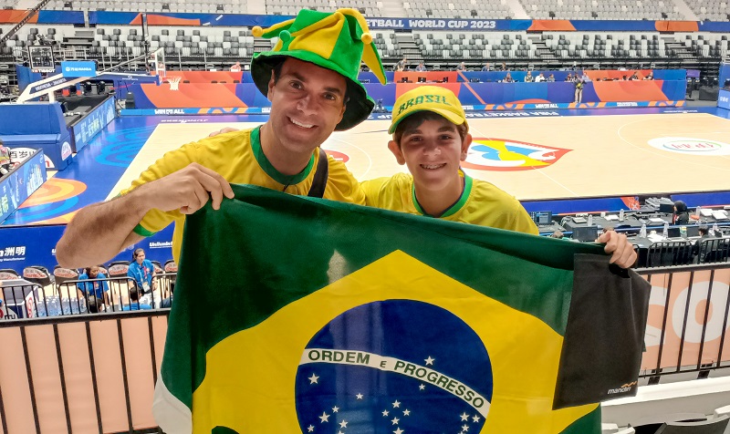 Fans Timnas Basket Brasil Sebut Indonesia Arena Sekelas Venue NBA