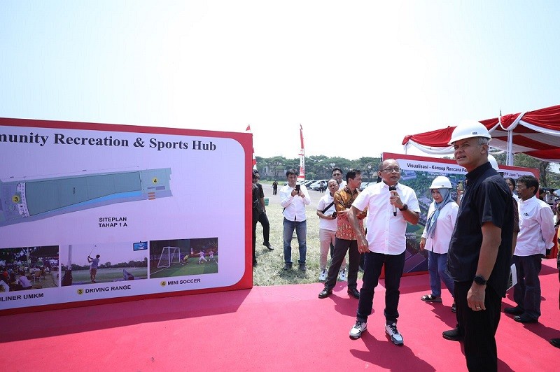 Revitalisasi Pusat Rekreasi Jateng, Ganjar Hadirkan Konsep Ramah Lingkungan-Futuristik