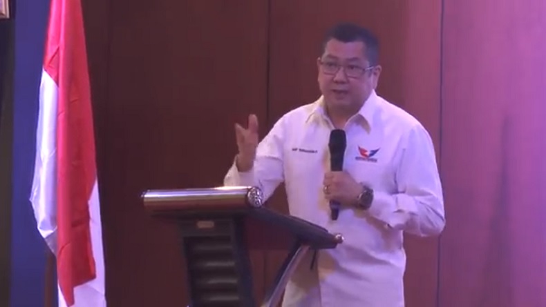 Pidato Kebangsaan, HT Ungkap Alasan Terjun ke Dunia Politik