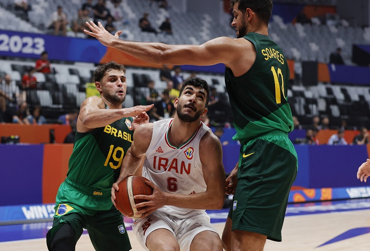 Hasil FIBA World Cup 2023: Brasil Menang Telak 100-59 Lawan Iran