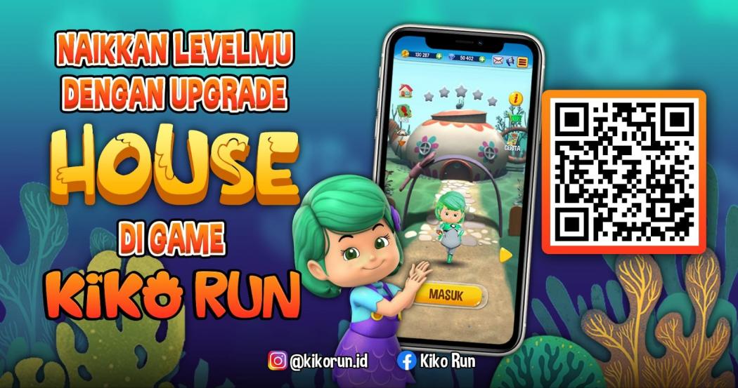 Dapatkan Reward dengan Upgrade House di Game Kiko Run!