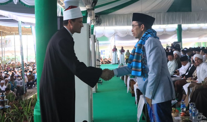 Ketum PB NWDI TGB Zainul Majdi Ajak Jemaah Nahdlatul Wathan Jaga NKRI 