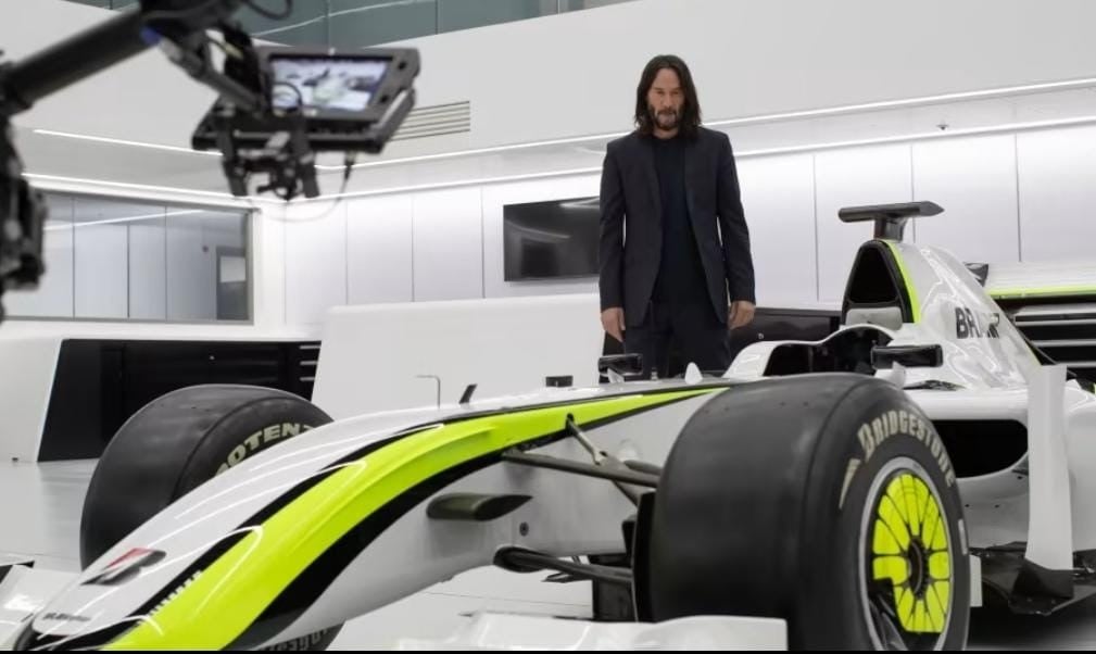 Tak Hanya Brad Pitt, Keanu Reeves juga Terlibat di Film Dokumenter Formula 1