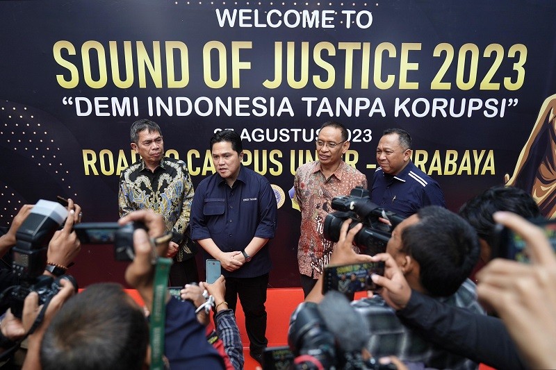 Erick Thohir Ingin Generasi Muda Ikut Bersih-Bersih BUMN dari Korupsi 