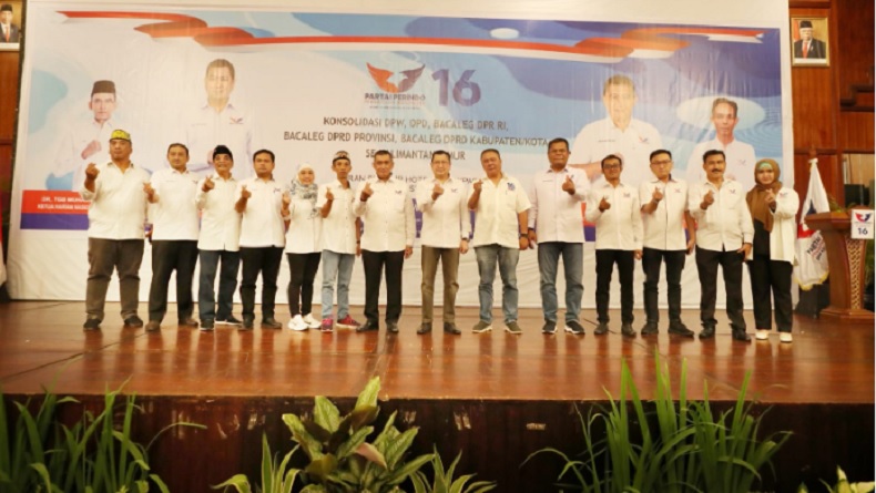 Raih Target Perolehan Suara Dua Digit pada Pemilu 2024, HT Pacu Semangat Kader Perindo Kaltim