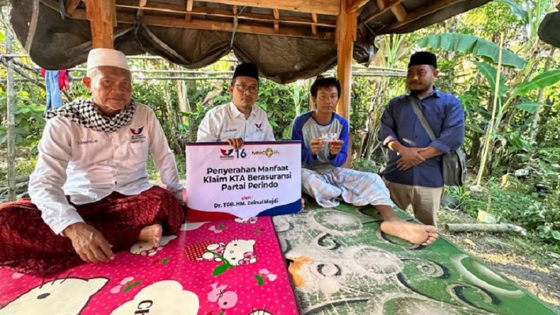 Senang Klaim KTA Perindo Asuransi Cair, Warga Lombok Tengah: Nyata Kartu Ini