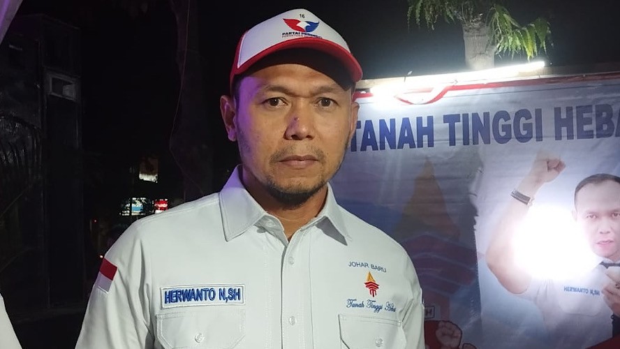 Bacaleg Partai Perindo Herwanto Gelar Panggung Hiburan, Jalin Silaturahmi Antar Warga